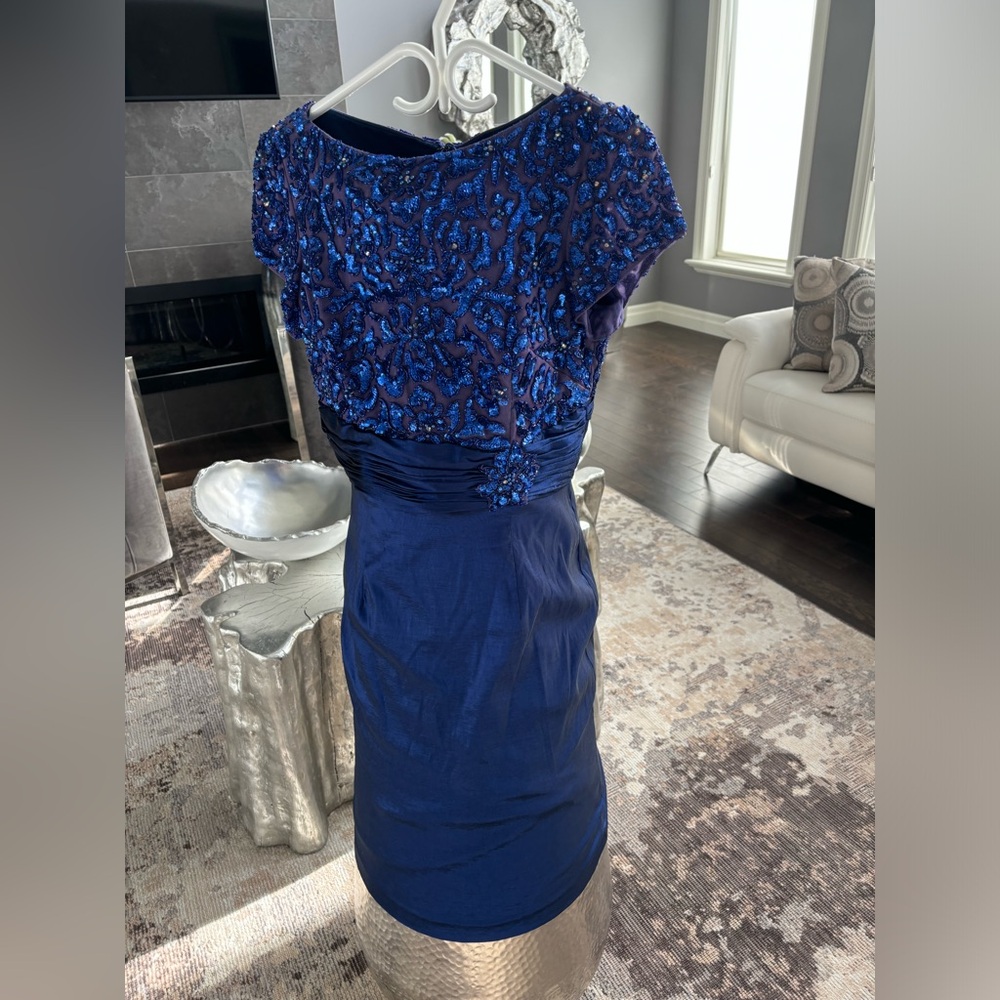 Vintage sapphire, blue Mon Sherry, special occasions, cocktail  wedding guest